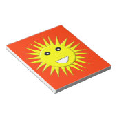 Bright Sunshine Notepad Notizblock (angewinkelt)