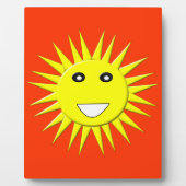 Bright Sunshine Plaque Fotoplatte (Vorderseite)