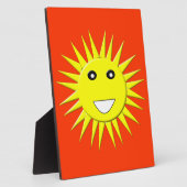 Bright Sunshine Plaque Fotoplatte (Seite)