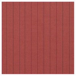 Bright Textured Red & Linen Streifen Stoff