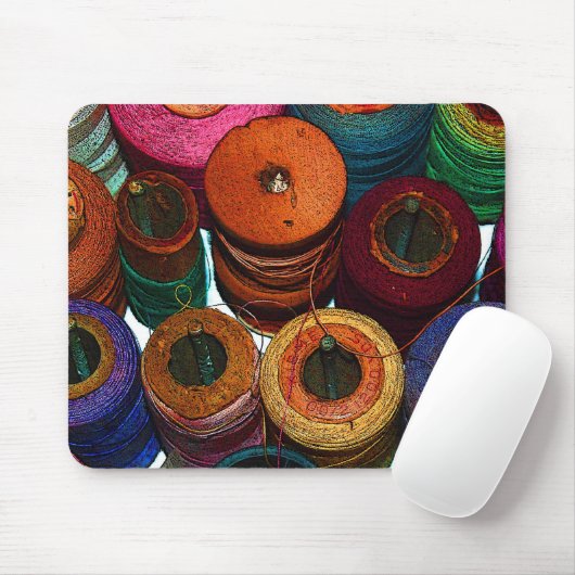 Bright Threads Mousepad (Mit Mouse)