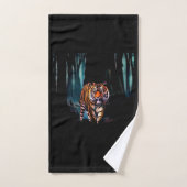Bright Tiger Dark Forest Badhandtuch Set (Handtuch)