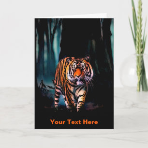 Bright Tiger Dark Forest Karte