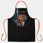 Bright Tiger Dark Forest Schürze (Vorderseite)