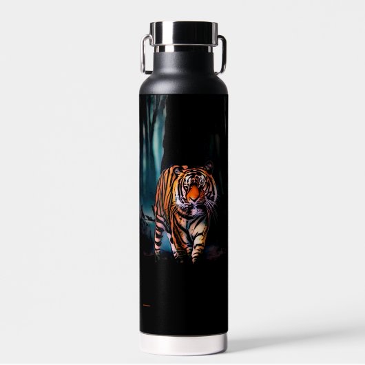 Bright Tiger Dark Forest Trinkflasche (Vorne)