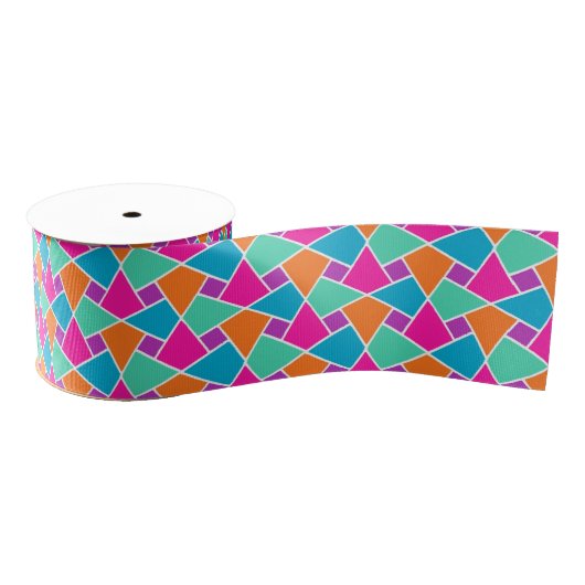 Bright Traditional Islamic Pattern 3 Zoll Ribbon Ripsband (Spule)