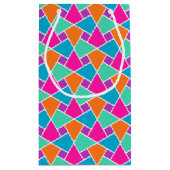 Bright Traditionelle islamische Muster kleine Gesc Kleine Geschenktüte (Rückseite)