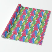 Bright Tree Wrapping Paper Geschenkpapier (Ungerollt)