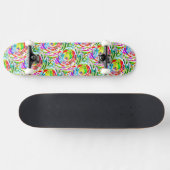 Bright Trendy Skateboard (Horizontal)