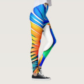 Bright Tropical Bird Leggings (Rechts)