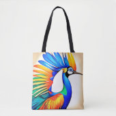 Bright Tropical Bird Tasche (Vorderseite)