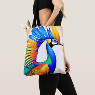 Bright Tropical Bird Tasche