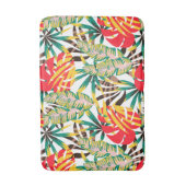 Bright Tropical Pattern Badematte (Vorderseite Vertikal)