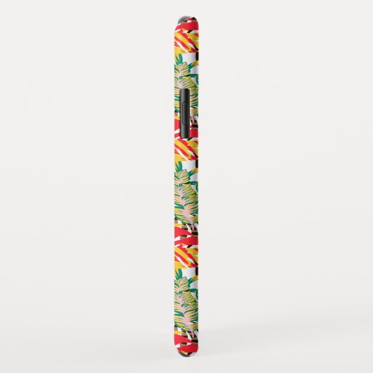 Bright Tropical Pattern Case-Mate iPhone Hülle (Hinten/Rechts)