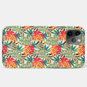 Bright Tropical Pattern Case-Mate iPhone Hülle (Rückseite (Horizontal))