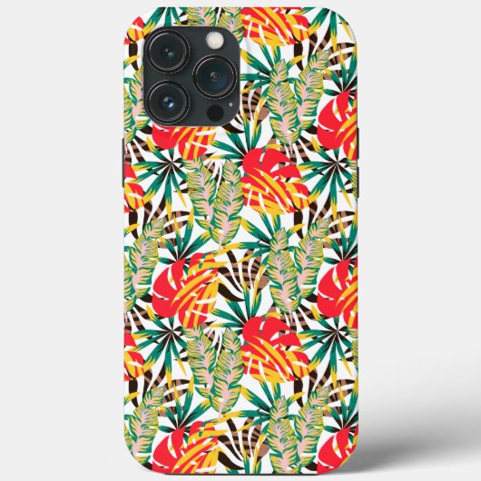 Bright Tropical Pattern Case-Mate iPhone Hülle (Rückseite)