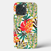 Bright Tropical Pattern Case-Mate iPhone Hülle (Rückseite)