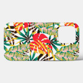 Bright Tropical Pattern Case-Mate iPhone Hülle (Rückseite (Horizontal))