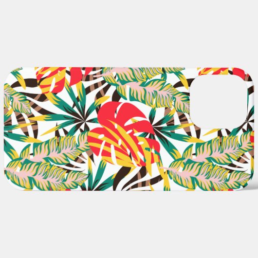 Bright Tropical Pattern Case-Mate iPhone Hülle (Rückseite / Rechts)