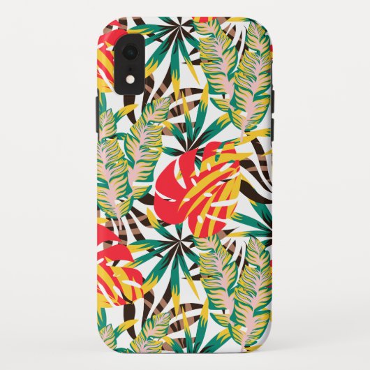 Bright Tropical Pattern Case-Mate iPhone Hülle (Rückseite)