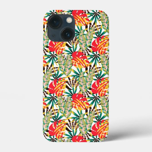 Bright Tropical Pattern Case-Mate iPhone Hülle (Rückseite)