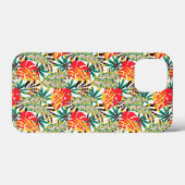 Bright Tropical Pattern Case-Mate iPhone Hülle (Rückseite (Horizontal))