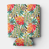 Bright Tropical Pattern Dosenkühler (Rückseite)