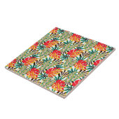 Bright Tropical Pattern Fliese (Seite)