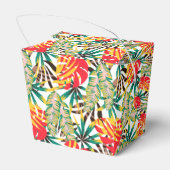 Bright Tropical Pattern Geschenkschachtel (Rückseite)