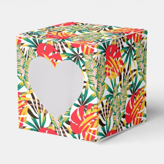Bright Tropical Pattern Geschenkschachtel (Vorderseite)