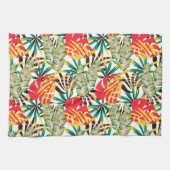 Bright Tropical Pattern Geschirrtuch (Horizontal)
