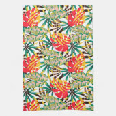 Bright Tropical Pattern Geschirrtuch (Vertikal)