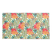 Bright Tropical Pattern Kissenbezug (Rückseite)
