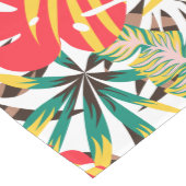 Bright Tropical Pattern Mittelgroßer Tischläufer (Ecke)