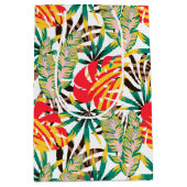 Bright Tropical Pattern Mittlere Geschenktüte (Vorderseite)