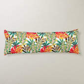 Bright Tropical Pattern Seitenschläferkissen (Rückseite)