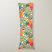 Bright Tropical Pattern Seitenschläferkissen (Vorderseite Vertikal)
