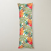 Bright Tropical Pattern Seitenschläferkissen (Rückseite (Vertikal))