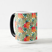 Bright Tropical Pattern Verwandlungstasse (Vorderseite Links)