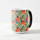 Bright Tropical Pattern Verwandlungstasse (VorderseiteRechts)