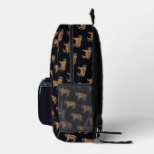 Bright Tyger Dark Forest Bedruckter Rucksack (Rechts)