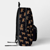 Bright Tyger Dark Forest Bedruckter Rucksack (Links)