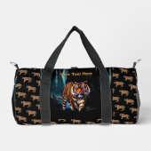 Bright Tyger Dark Forest Duffle Bag (Vorderseite)