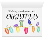 Bright Vintage Weihnachtsbeleuchtung (Innenansicht Horizontal (Unten))