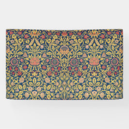 Bright Violet und Columbine (von William Morris) Banner