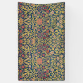 Bright Violet und Columbine (von William Morris) Banner (Vertikal)