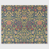 Bright Violet und Columbine (von William Morris) Geschenkpapier (Flach)