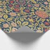 Bright Violet und Columbine (von William Morris) Geschenkpapier (Ecke)
