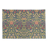 Bright Violet und Columbine (von William Morris) Kissenbezug (Rückseite-Rechts)