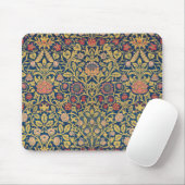 Bright Violet und Columbine (von William Morris) Mousepad (Mit Mouse)